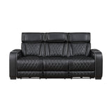 9516BLKS*32LCN3RPWH from Homelegance - Luna Furniture