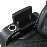 9516BLKS*32LCN3RPWH from Homelegance - Luna Furniture
