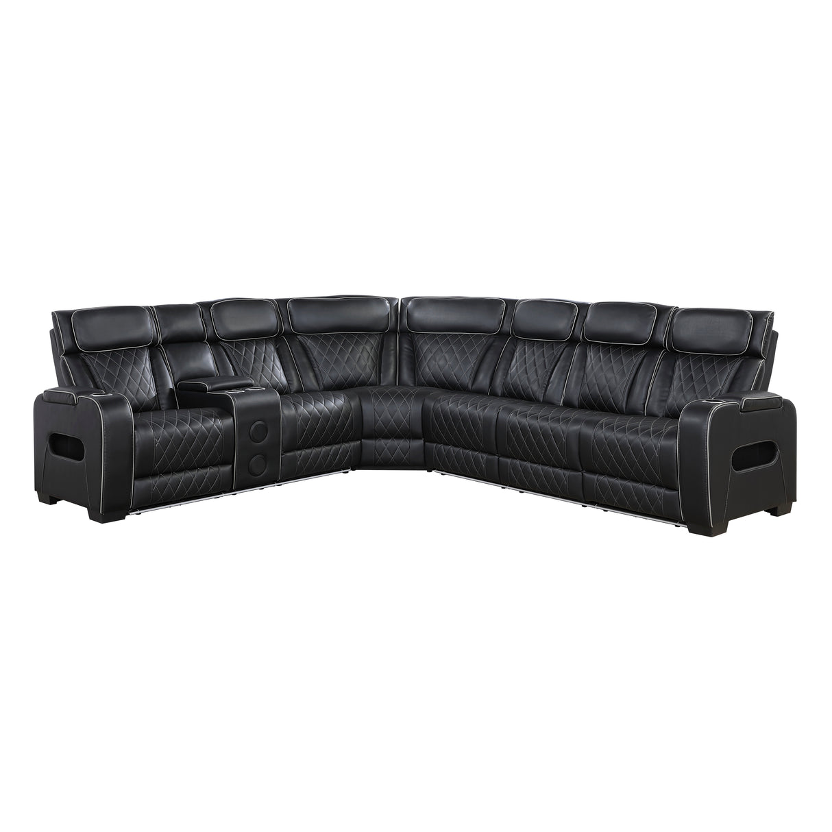 9516BLKS*32LCN3RPWH from Homelegance - Luna Furniture