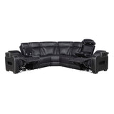 9516BLKS*32LCN3RPWH from Homelegance - Luna Furniture