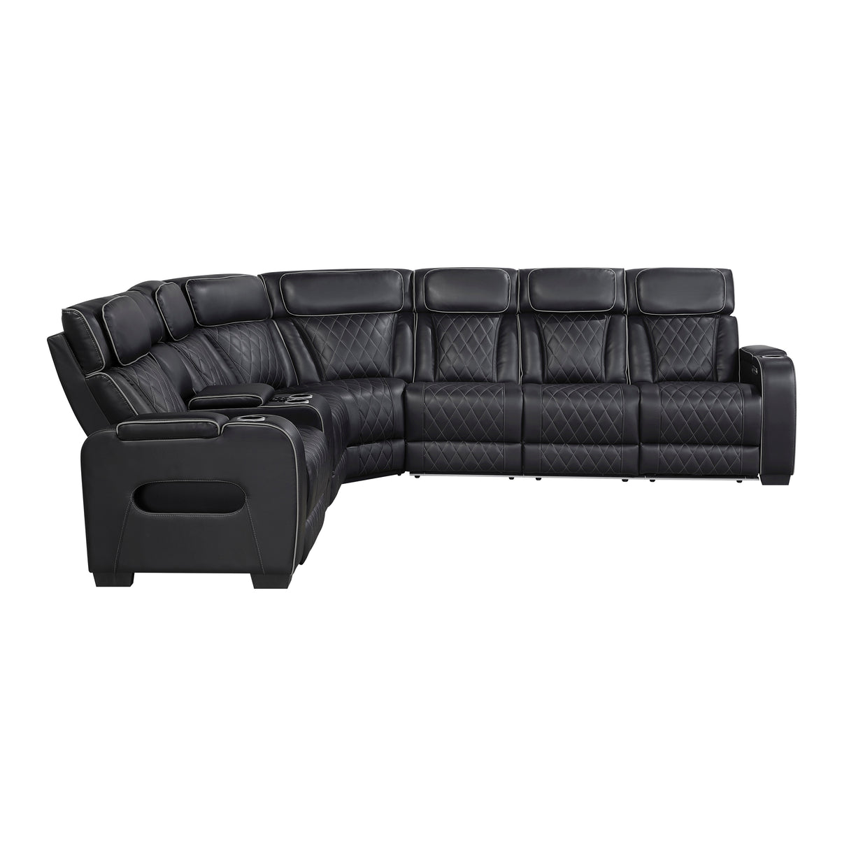 9516BLKS*32LCN3RPWH from Homelegance - Luna Furniture