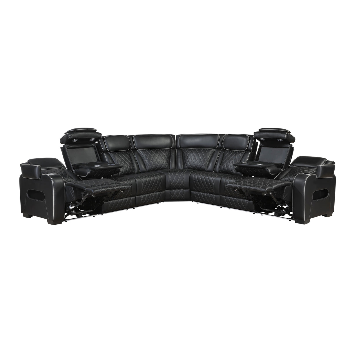 9516BLKS*33L3RPWH from Homelegance - Luna Furniture