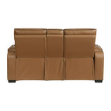 Fairway Brown Power Double Reclining Sofa from Homelegance - Luna Furniture