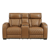 Fairway Brown Power Reclining Chair from Homelegance - Luna Furniture