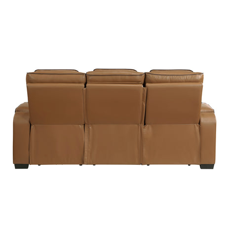 Fairway Brown Power Reclining Chair from Homelegance - Luna Furniture