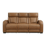 Fairway Brown Power Reclining Chair from Homelegance - Luna Furniture