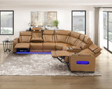 9516BRWS*33L2RCNPWH from Homelegance - Luna Furniture
