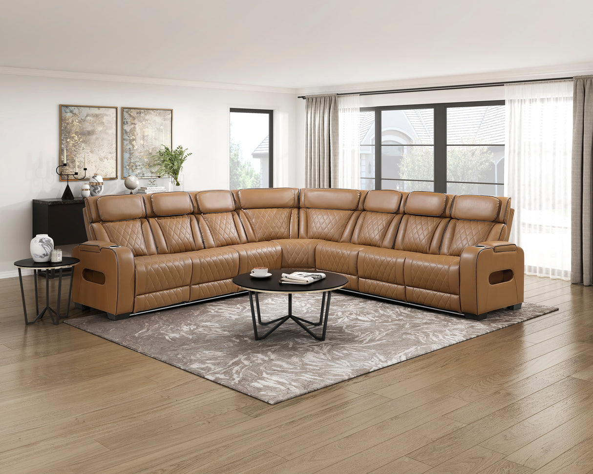 9516BRWS*33L3RPWH from Homelegance - Luna Furniture
