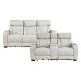 9516BRWS*33L3RPWH from Homelegance - Luna Furniture