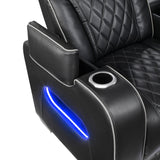 Fairway Black Power Reclining Chair from Homelegance - Luna Furniture