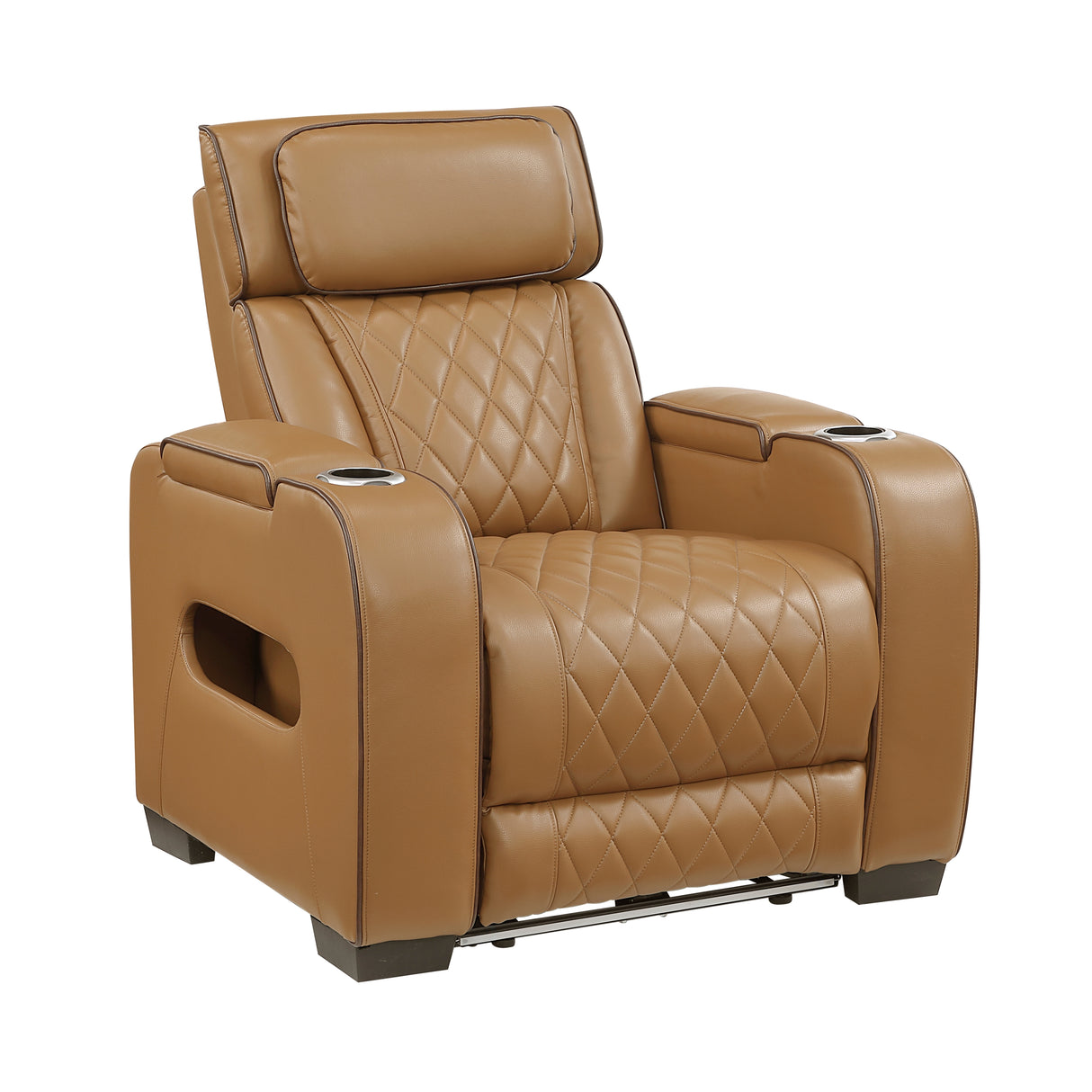 Fairway Brown Power Double Reclining Living Room Set from Homelegance - Luna Furniture
