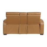 9516BRW*2PWH 2pc Set: Sofa, Love (Power) from Homelegance - Luna Furniture