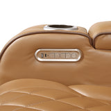 Fairway Brown Power Double Reclining Sofa from Homelegance - Luna Furniture