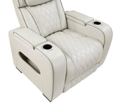 Fairway Taupe Power Reclining Chair from Homelegance - Luna Furniture