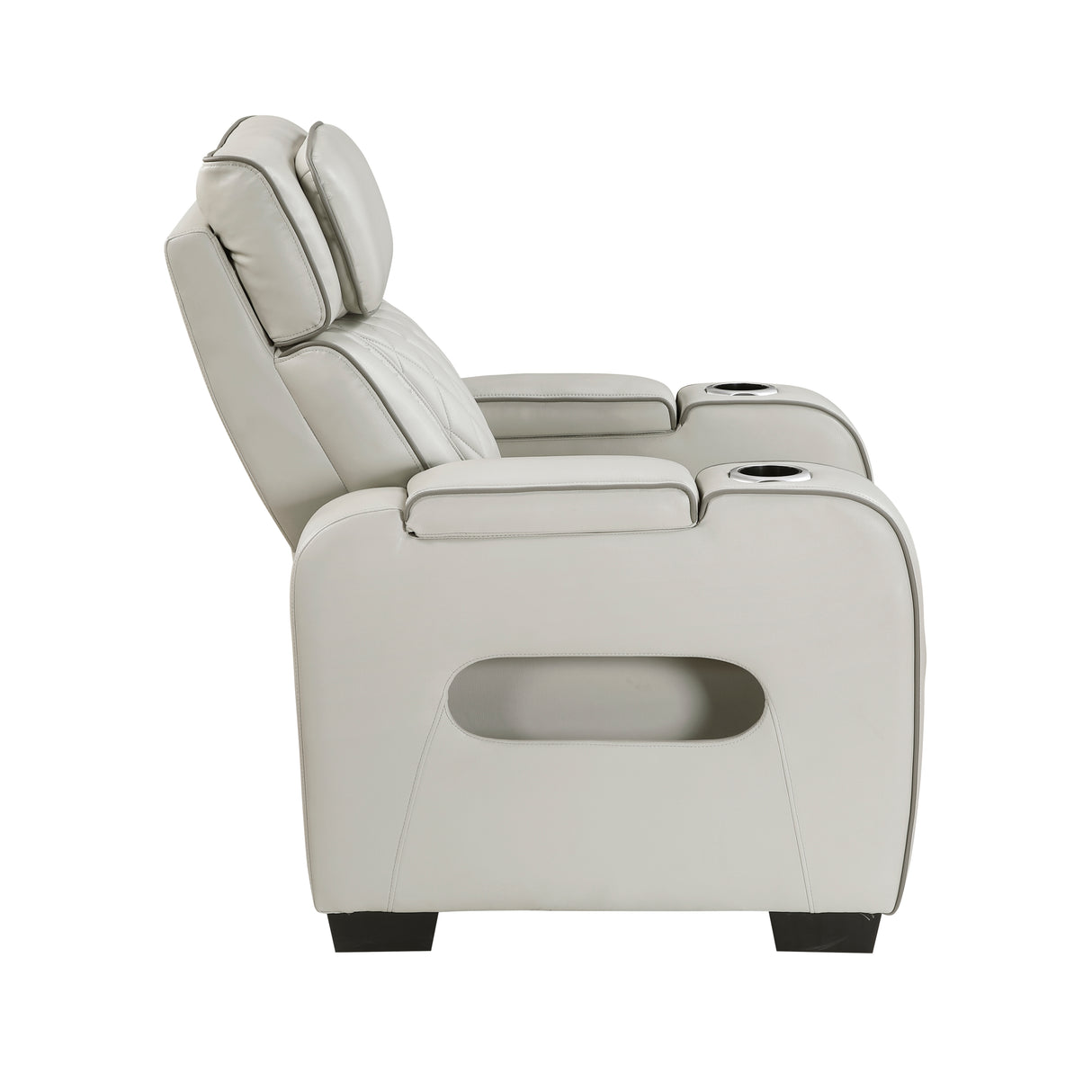 Fairway Taupe Power Reclining Chair from Homelegance - Luna Furniture