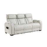 9516TPE*2PWH 2pc Set: Sofa, Love (Power) from Homelegance - Luna Furniture