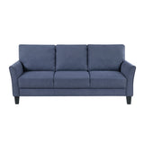 Aliana Blue Loveseat from Homelegance - Luna Furniture