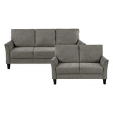 Aliana Chocolate Sofa from Homelegance - Luna Furniture