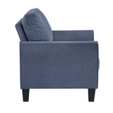 Aliana Blue Chair from Homelegance - Luna Furniture