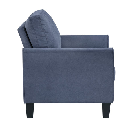 Aliana Blue Chair from Homelegance - Luna Furniture
