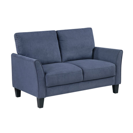 Aliana Blue Loveseat from Homelegance - Luna Furniture