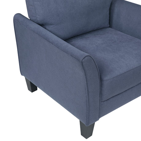 Aliana Blue Sofa from Homelegance - Luna Furniture