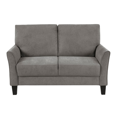 Aliana Chocolate Loveseat from Homelegance - Luna Furniture