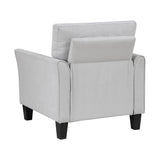 Aliana Gray Chair from Homelegance - Luna Furniture