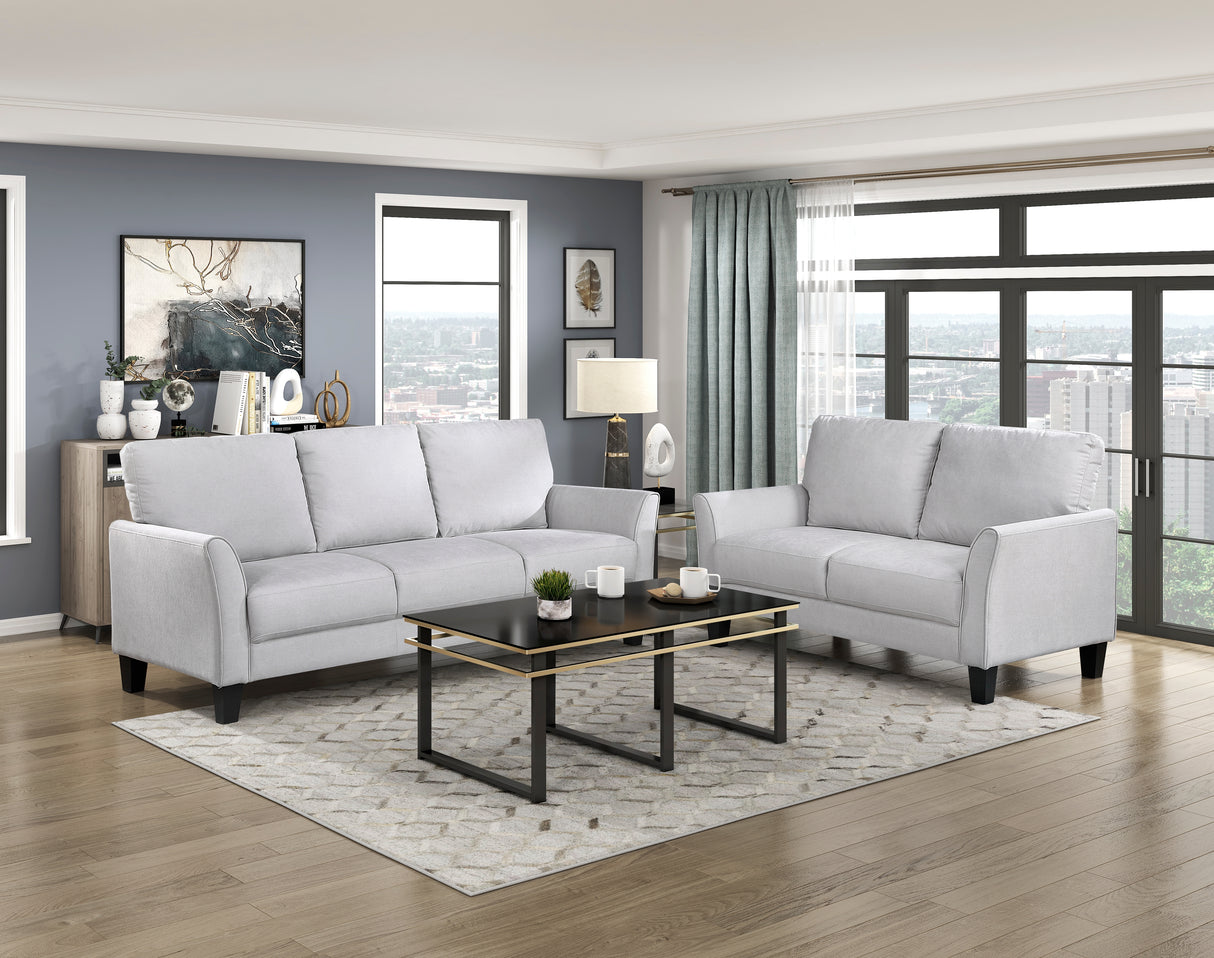 Aliana Gray Sofa from Homelegance - Luna Furniture
