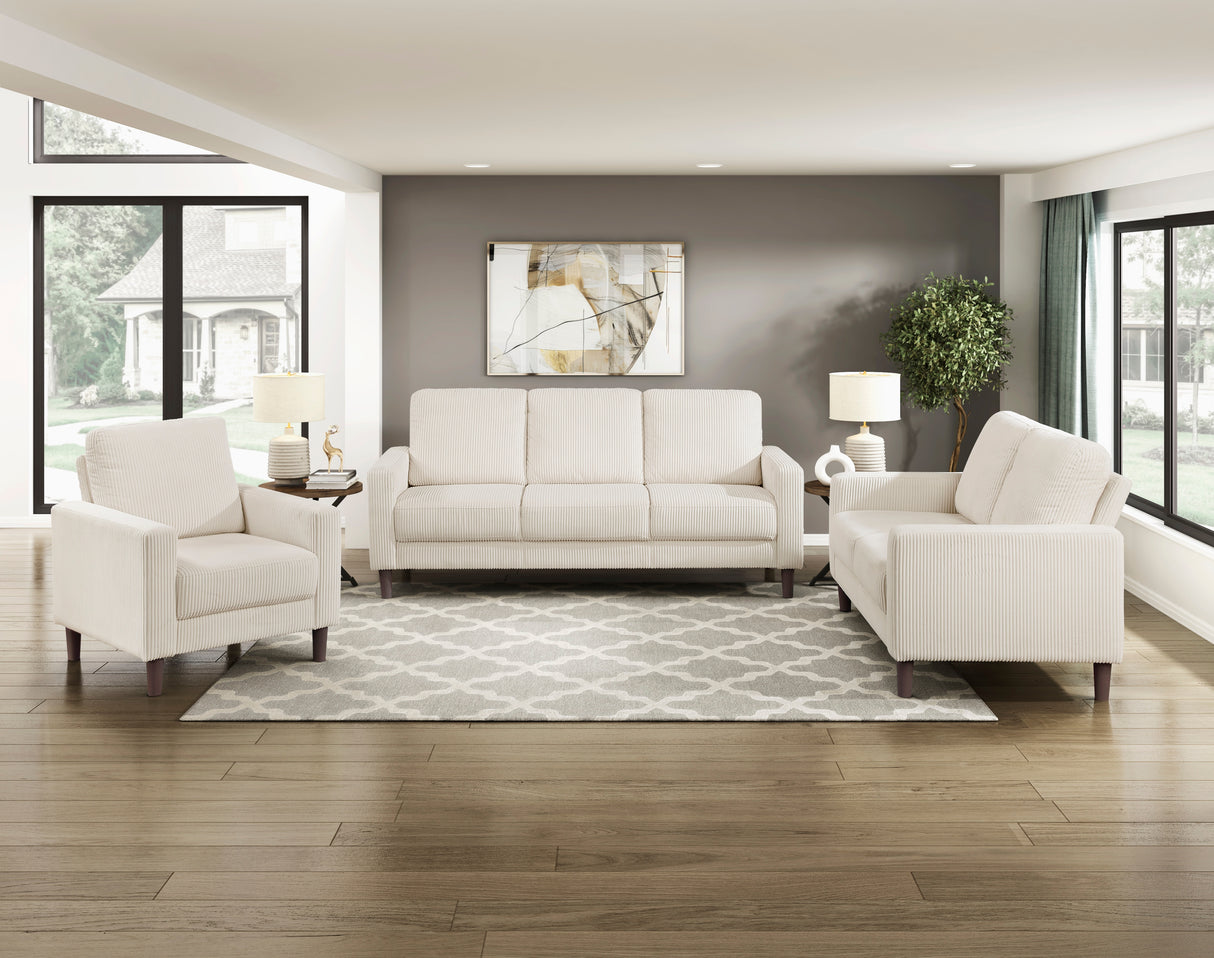 Crandall Beige Sofa from Homelegance - Luna Furniture