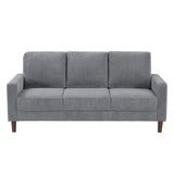 Crandall Gray Loveseat from Homelegance - Luna Furniture