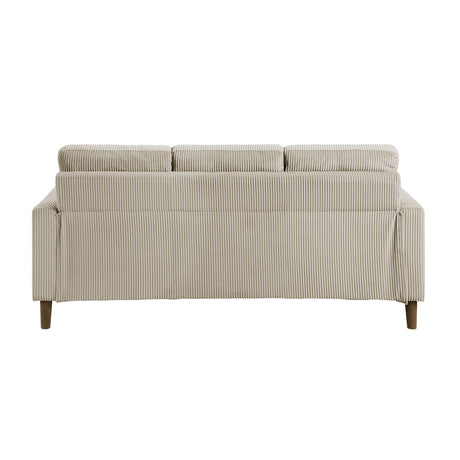 Price Gray Convertible Studio Sofa with Pull-out Bed from Homelegance - Luna Furniture