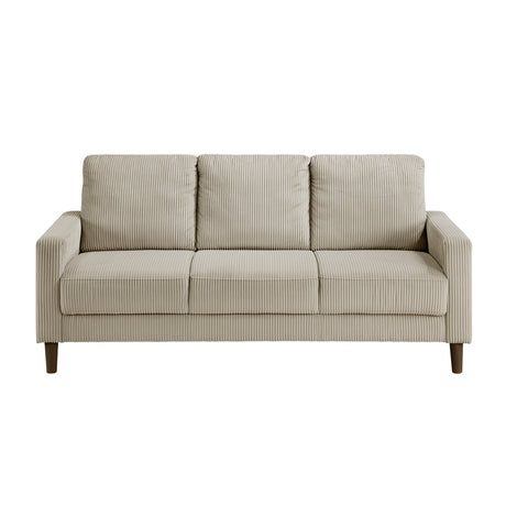 Price Gray Convertible Studio Sofa with Pull-out Bed from Homelegance - Luna Furniture