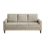 Crandall Taupe Loveseat from Homelegance - Luna Furniture