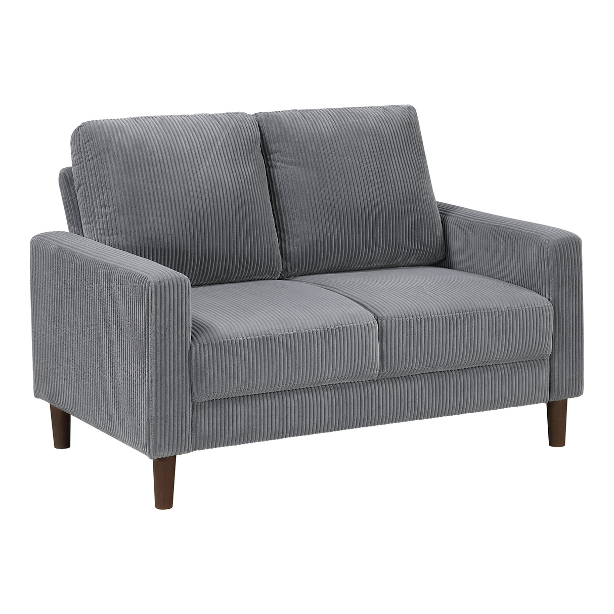 Crandall Gray Loveseat from Homelegance - Luna Furniture