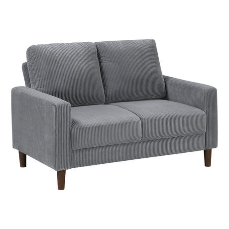 Crandall Gray Loveseat from Homelegance - Luna Furniture