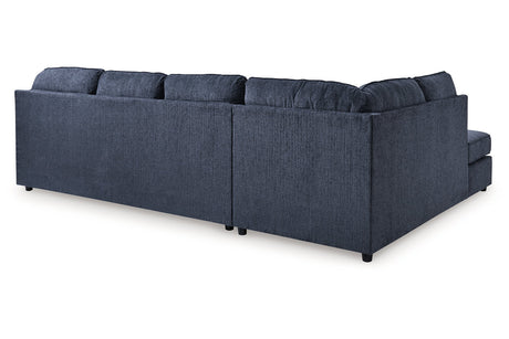 Albar Place Cobalt 2-Piece Sectional from Ashley Furniture - Luna Furniture
