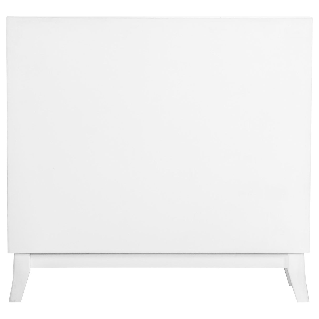 Gambon White Rectangular 2-Door Accent Cabinet from Coaster - Luna Furniture