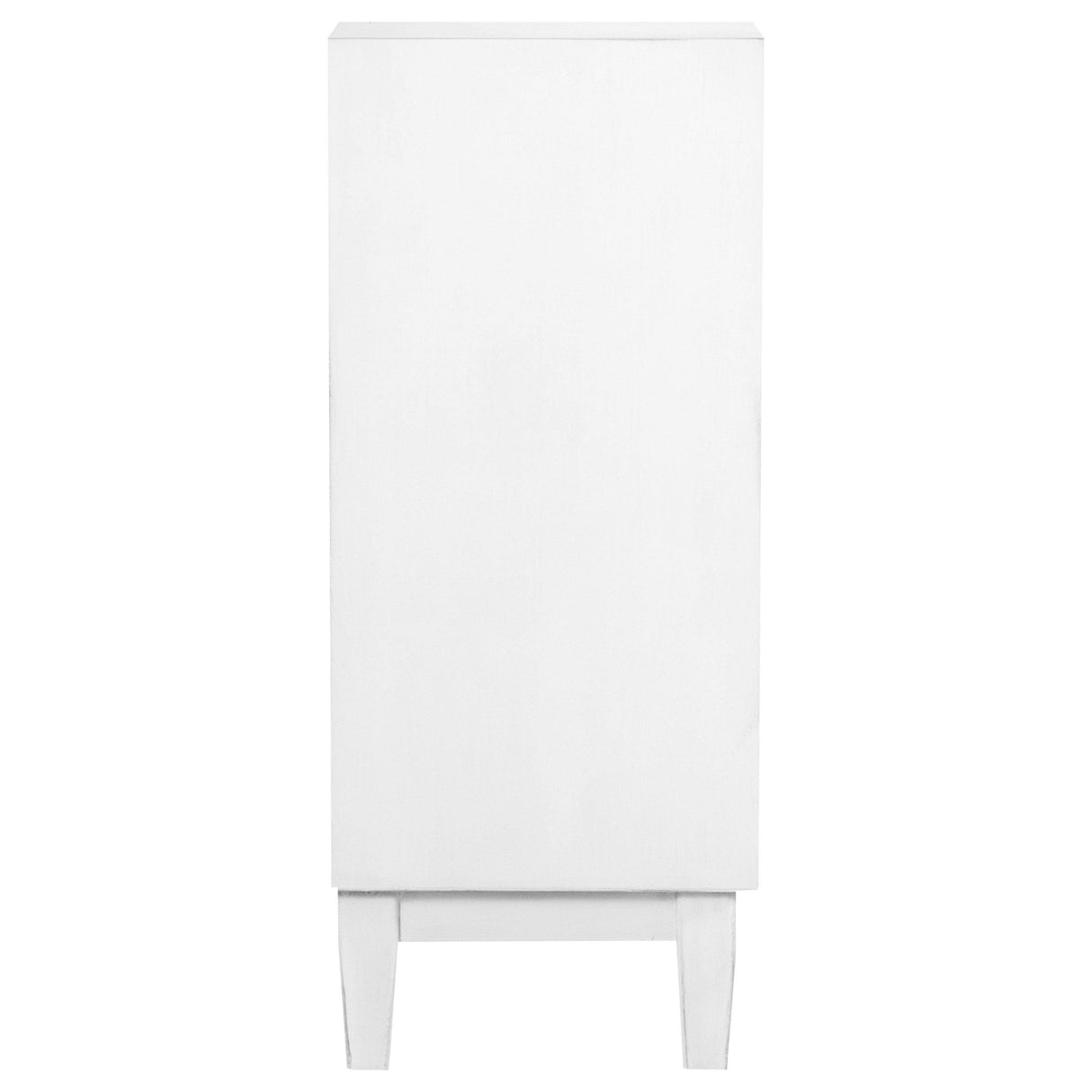 Gambon White Rectangular 2-Door Accent Cabinet from Coaster - Luna Furniture