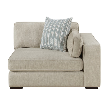 Geweldig Pewter 4-Piece Sectional from Homelegance - Luna Furniture
