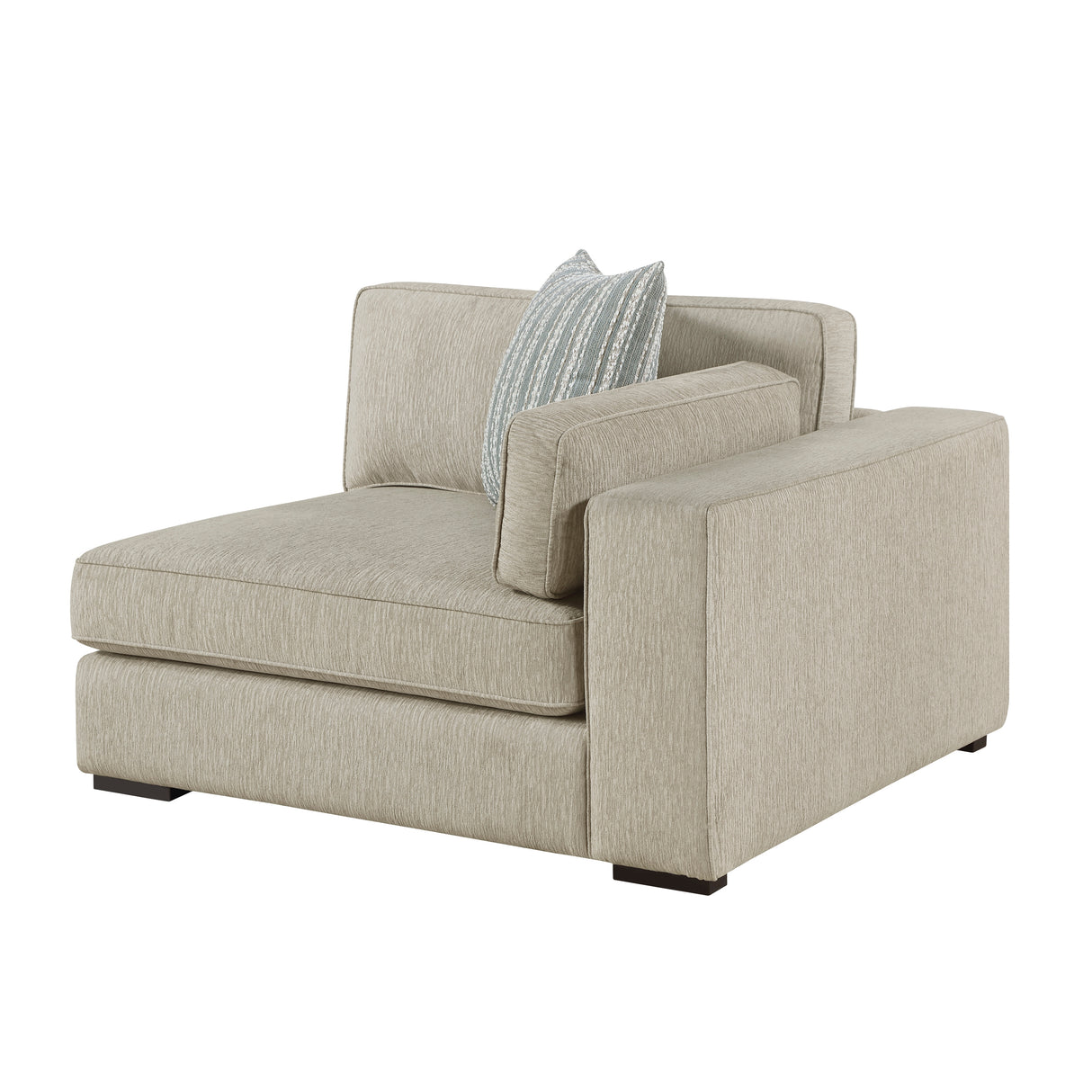Geweldig Pewter 4-Piece Sectional from Homelegance - Luna Furniture