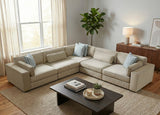 Geweldig Pewter 4-Piece Sectional from Homelegance - Luna Furniture