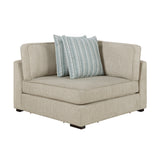 Geweldig Pewter 4-Piece Sectional from Homelegance - Luna Furniture