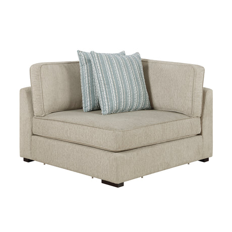 Geweldig Pewter 4-Piece Sectional from Homelegance - Luna Furniture