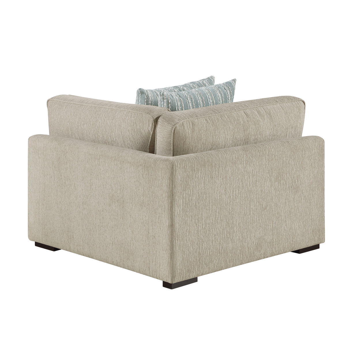 Geweldig Pewter 4-Piece Sectional from Homelegance - Luna Furniture