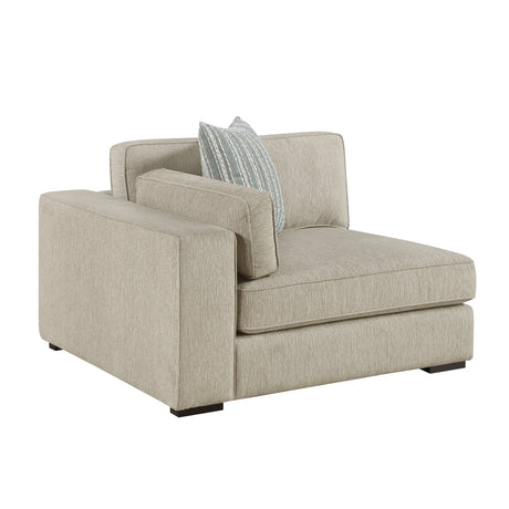 Geweldig Pewter 4-Piece Sectional from Homelegance - Luna Furniture