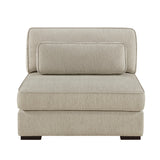 Geweldig Pewter 4-Piece Sectional from Homelegance - Luna Furniture