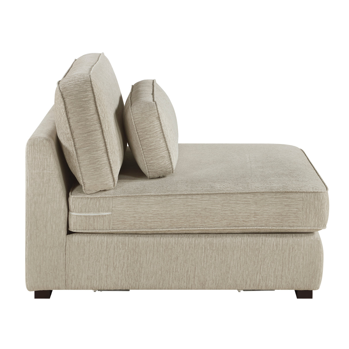 Geweldig Pewter 4-Piece Sectional from Homelegance - Luna Furniture