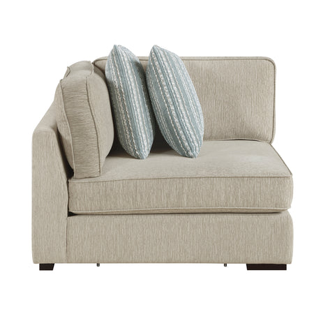 Geweldig Pewter 5-Piece Sectional from Homelegance - Luna Furniture