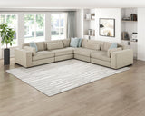 Geweldig Pewter 5-Piece Sectional from Homelegance - Luna Furniture
